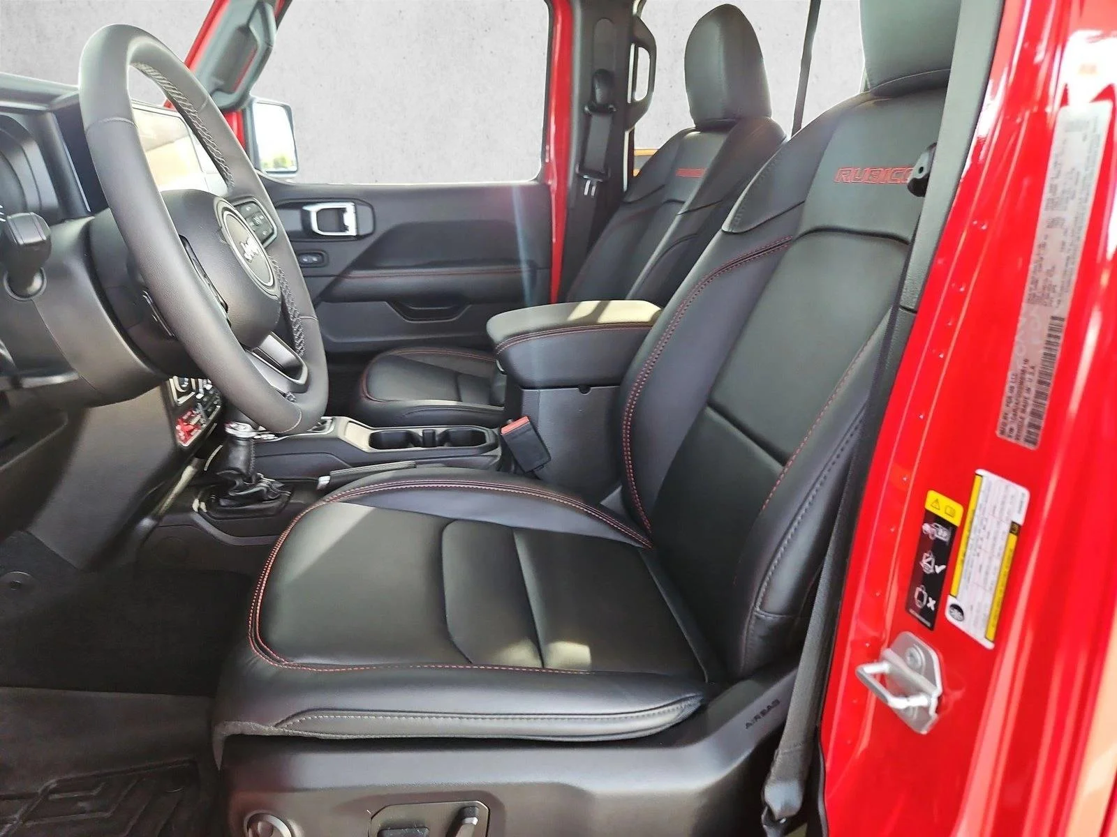 Used 2025 Firecracker Red Clearcoat Jeep Rubicon X image 14
