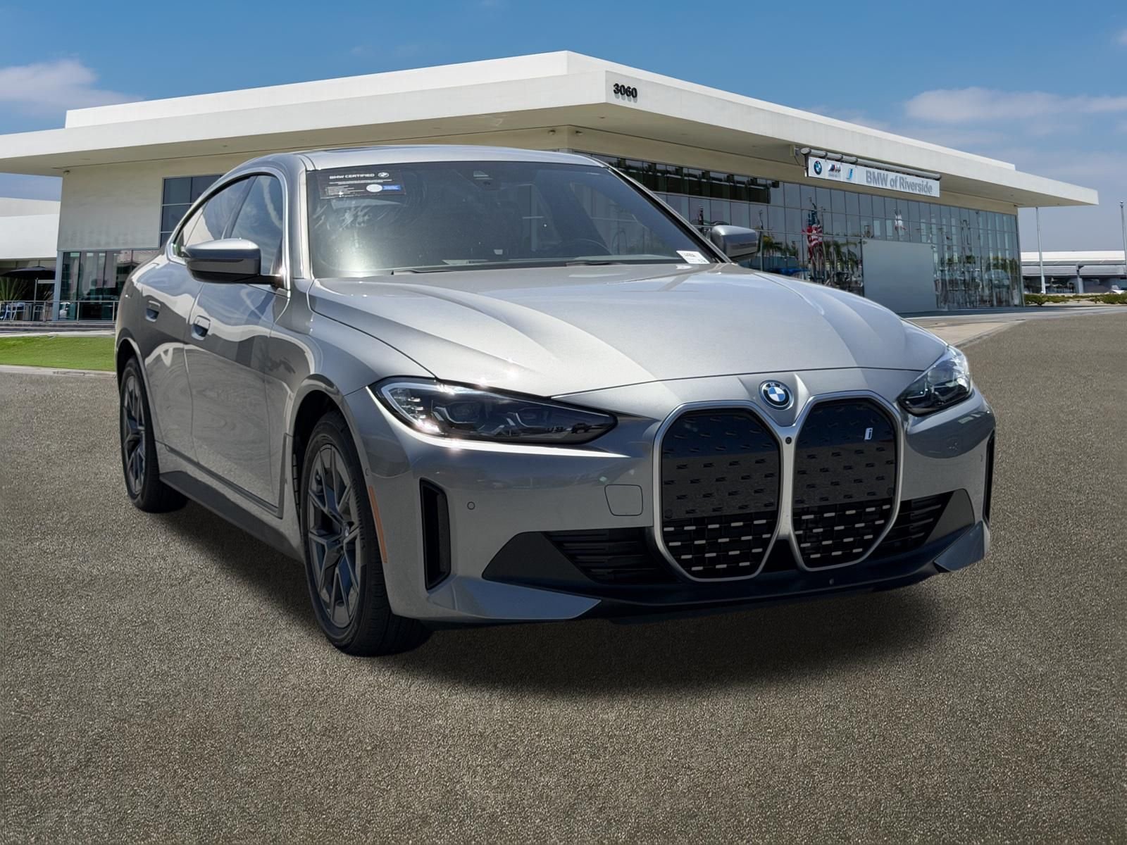 Certified 2024 BMW i4 40 with VIN WBY73AW09RFS98012 for sale in Riverside, CA