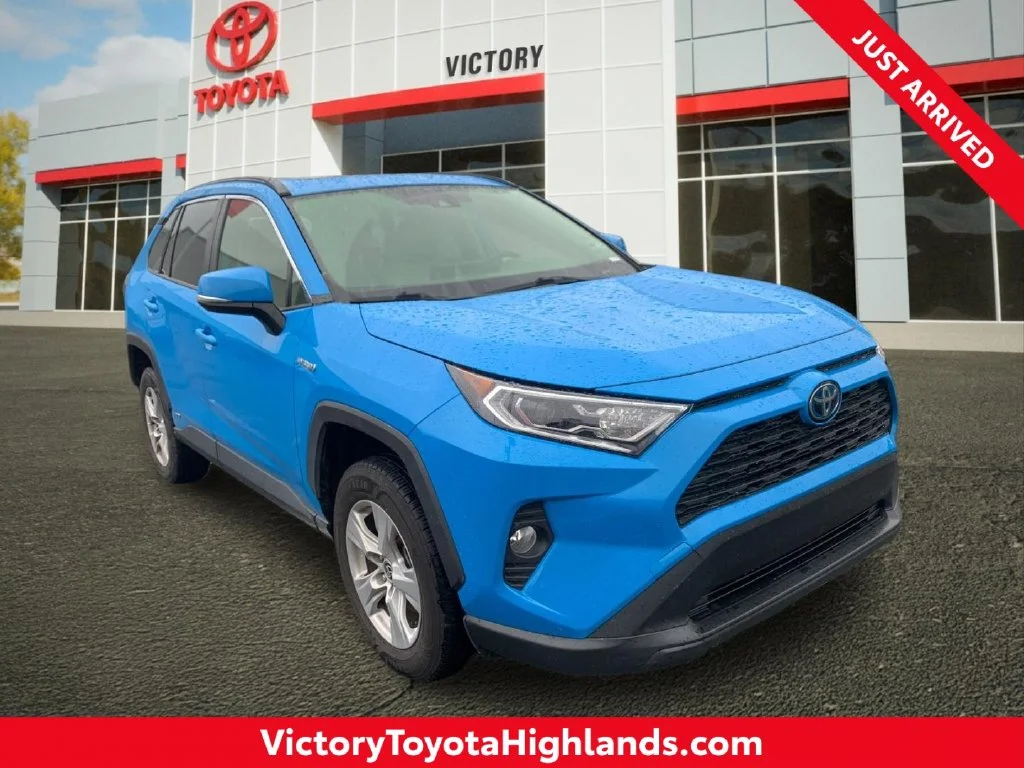 Used 2020 Blue Toyota XLE image 1