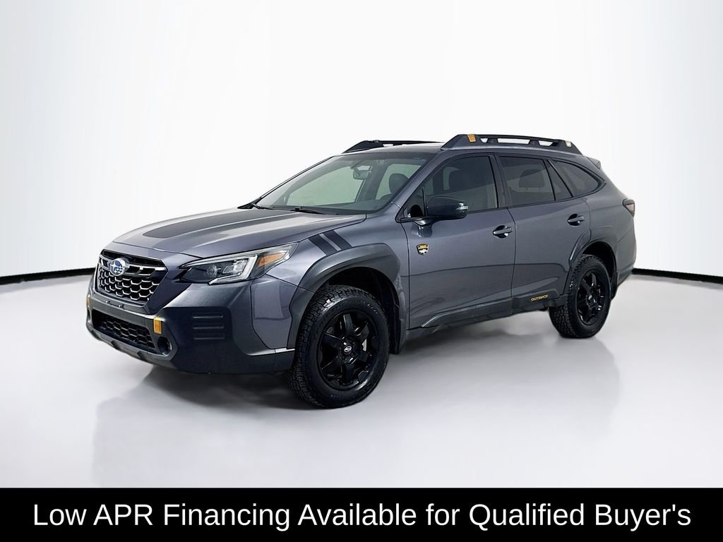 Used 2022 Magnetite Gray Metallic Subaru Wilderness image 3