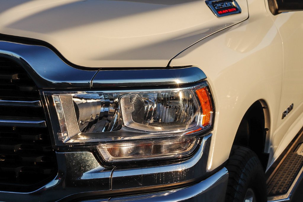 Used 2024 Bright White Clearcoat Ram Big Horn image 5