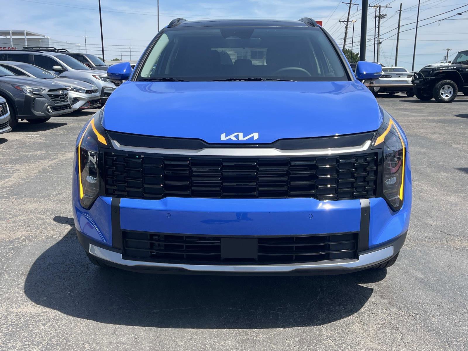 New 2026 Nebular Blue Kia EX image 2