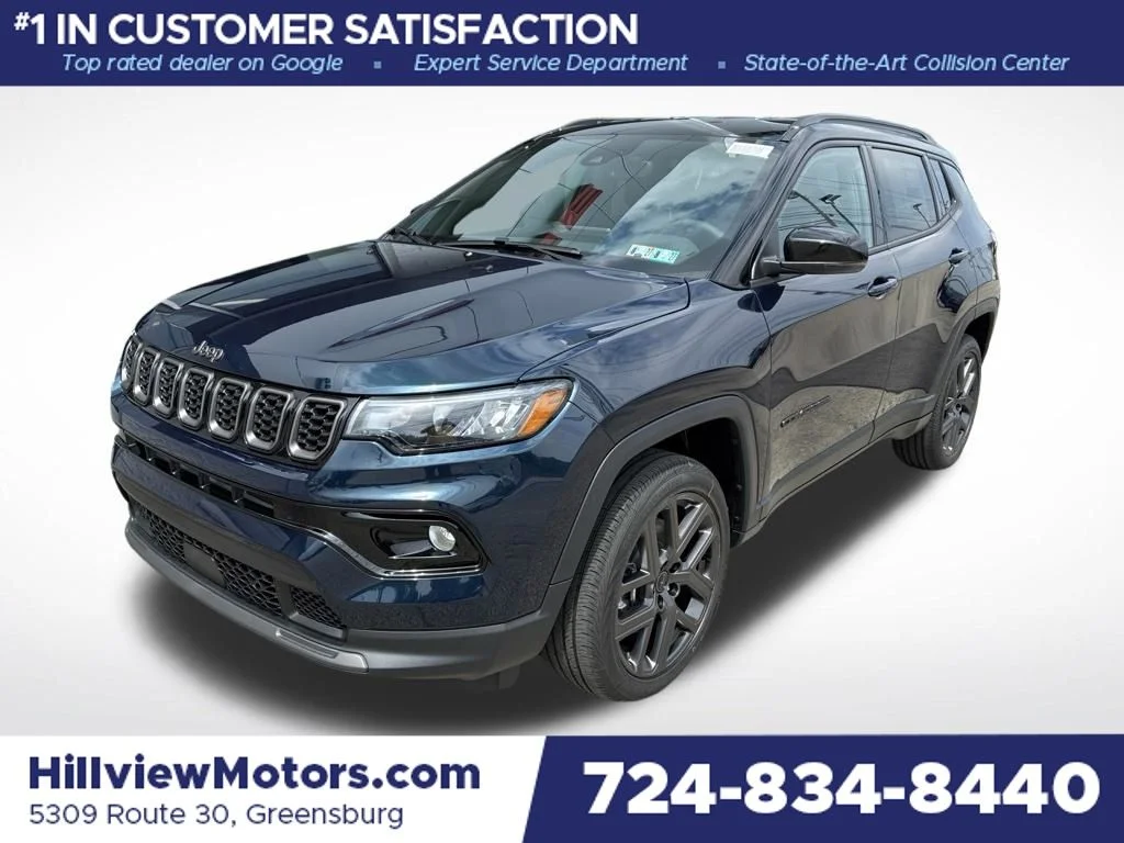 New 2026 Fathom Blue Pearl Coat Jeep Limited image 1