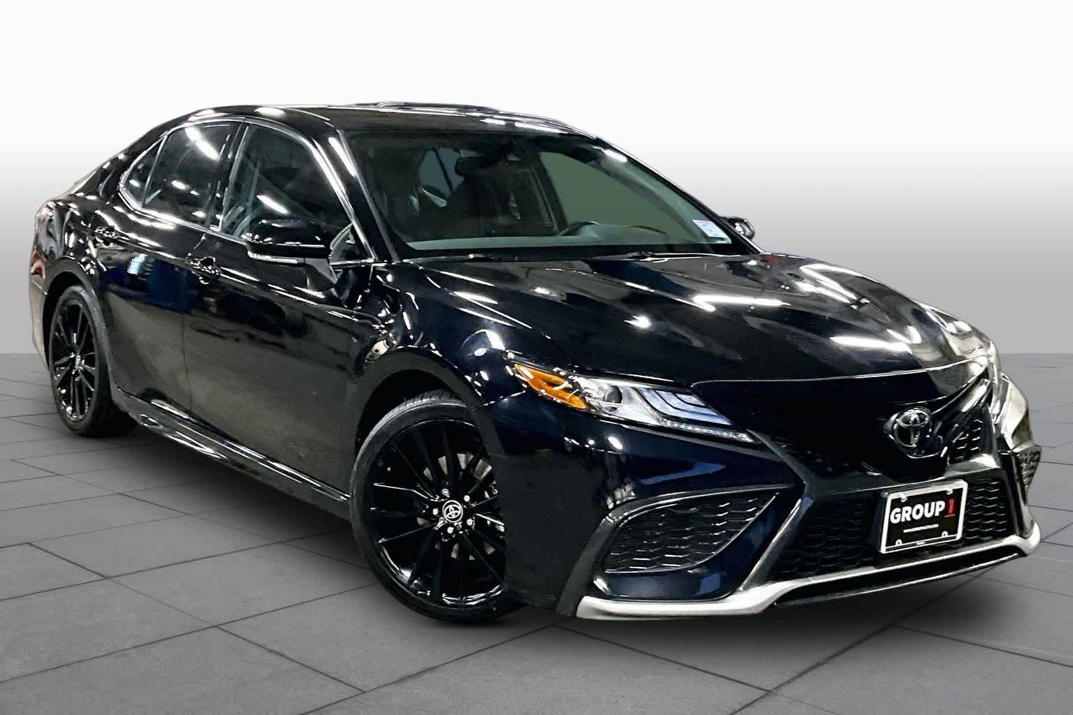 Certified Used 2023 Midnight Black Metallic Toyota XSE image 3
