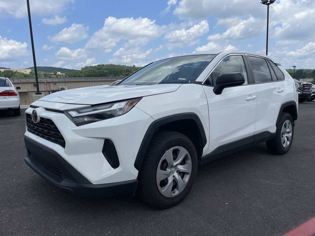 Used 2024 White Toyota LE image 7