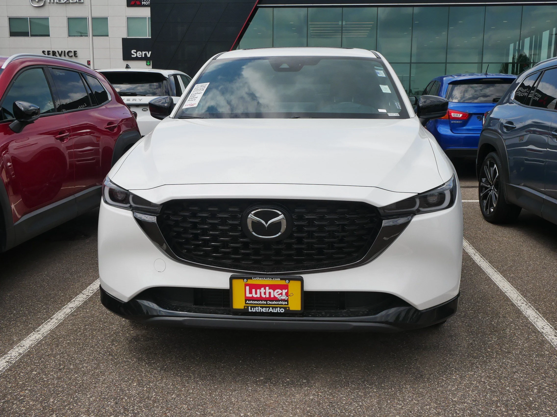 Used 2024 Mazda CX-5 Carbon Turbo with VIN JM3KFBAY5R0359288 for sale in Brooklyn Center, Minnesota