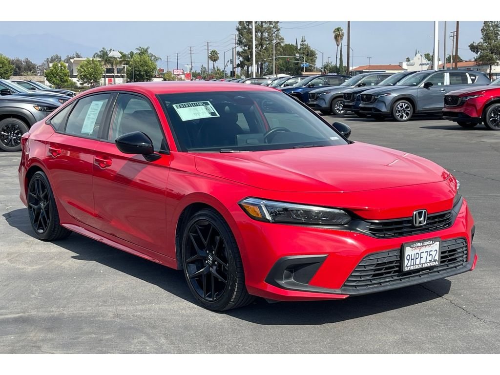Certified Used 2023 Rallye Red Honda Sport image 8