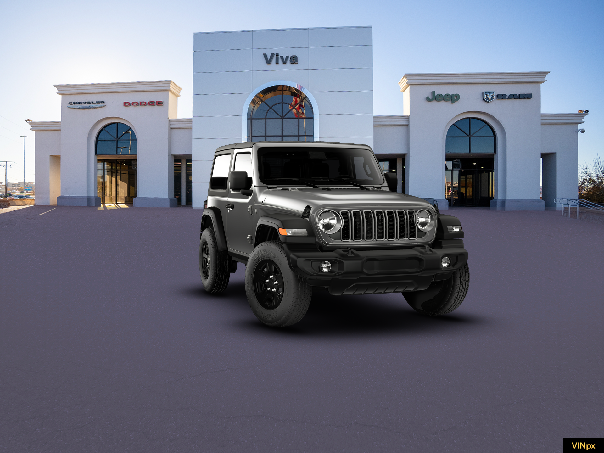 New 2026 Granite Crystal Metallic Clear-Coat Exterior Paint Jeep Sport image 16