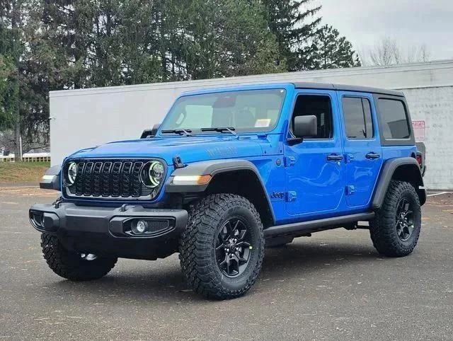 New 2026 Hydro Blue Pearl-Coat Exterior Paint Jeep Willys image 6