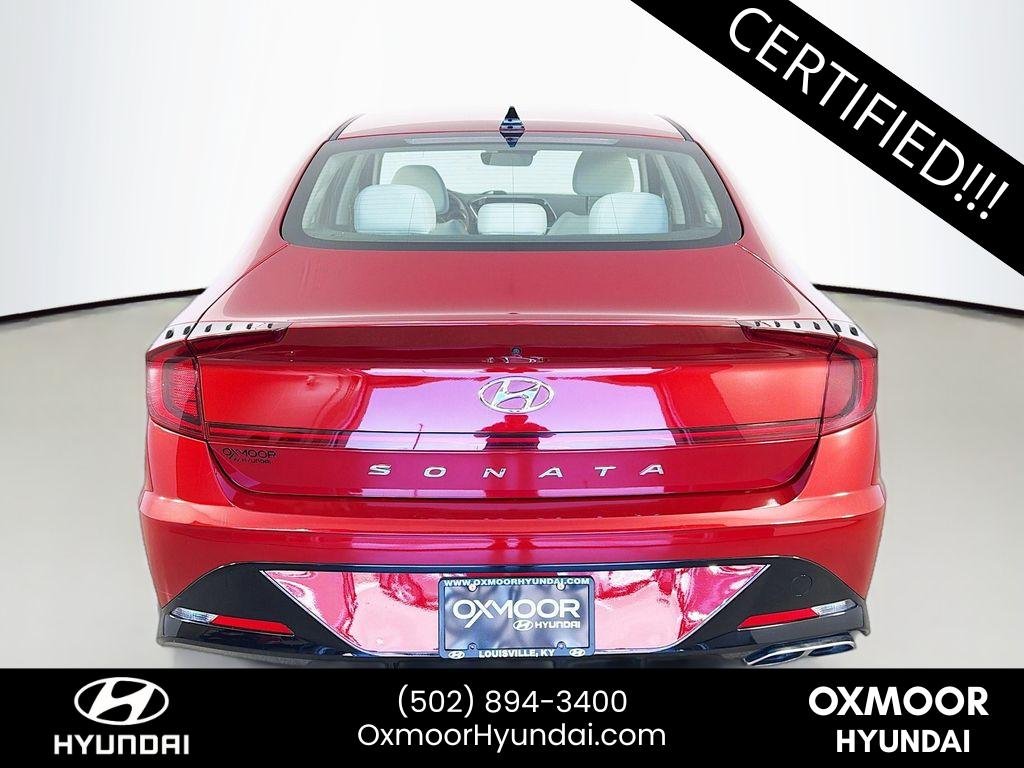 Used 2023 Ultimate Red Hyundai SEL image 6