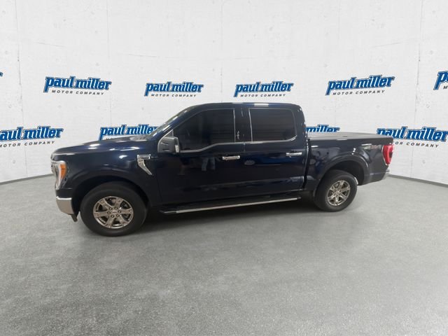 Certified Used 2021 Blue Metallic Ford XLT image 9