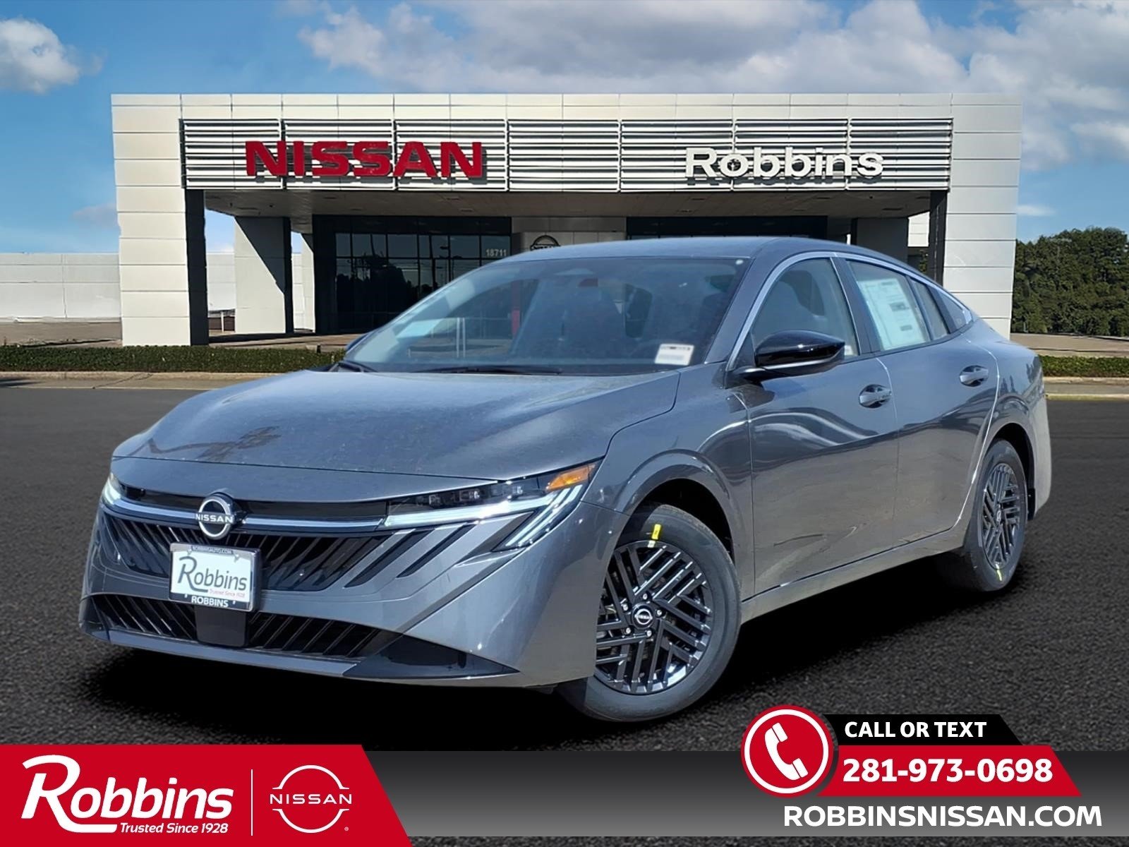 2026 Nissan Sentra SV Gray at Robbins Nissan