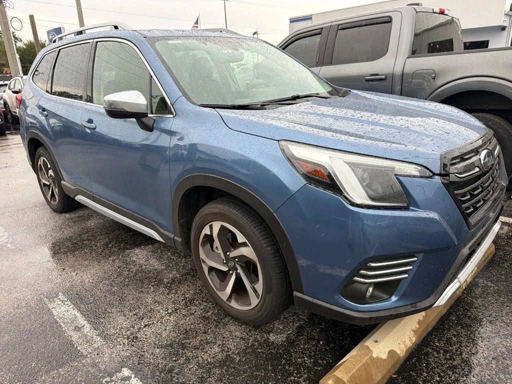Used 2023 Blue Subaru Touring image 2