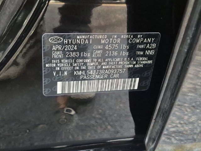 Used 2024 Black Hyundai Limited image 35
