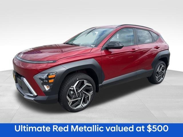 New 2026 Ultimate Red Metallic Hyundai SEL Premium AWD image 3