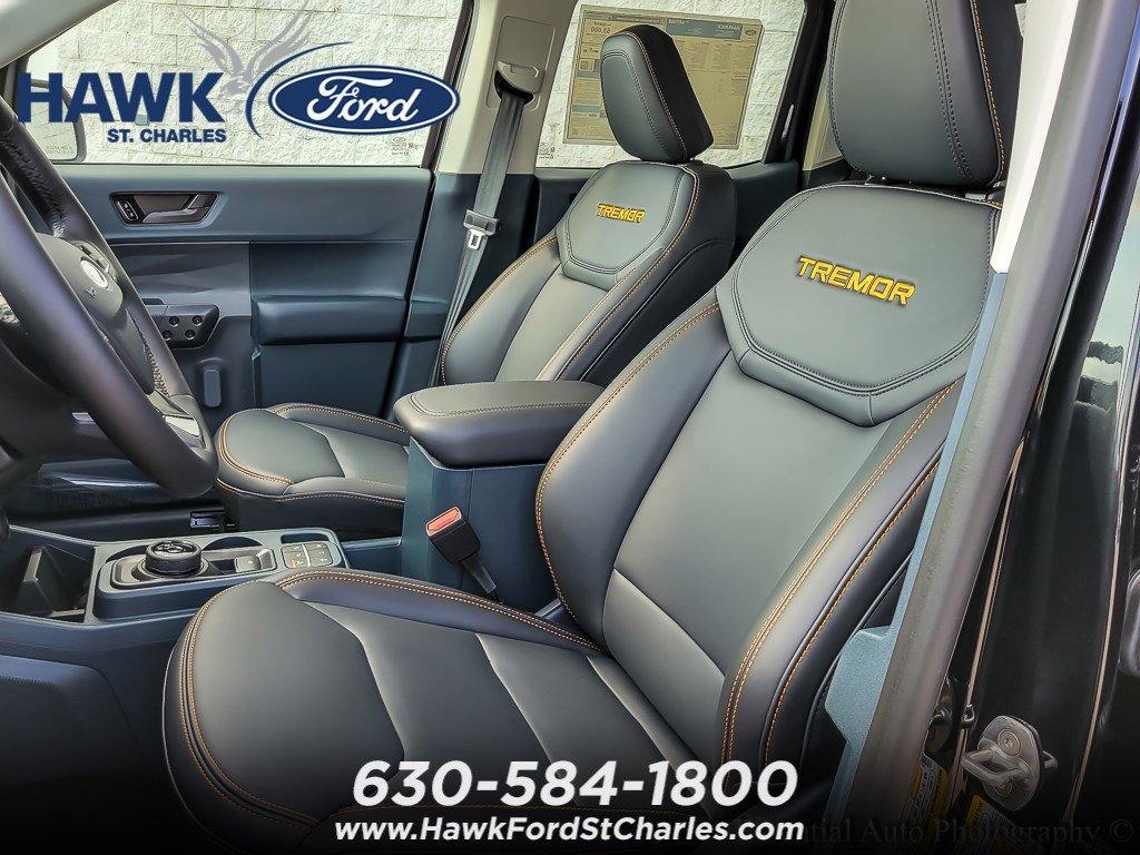 Used 2024 Shadow Black Ford LARIAT Advanced image 8