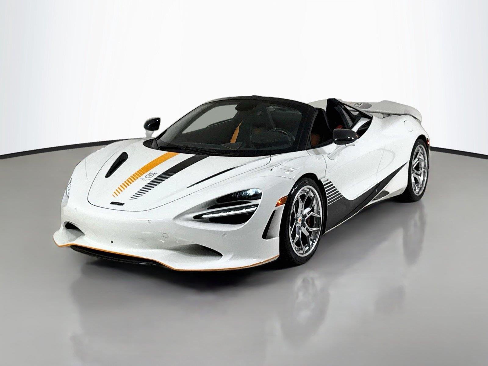 Used 2024 Monaco White 60th Anniversary Triple Crown McLaren Spider | 468K MSRP image 43