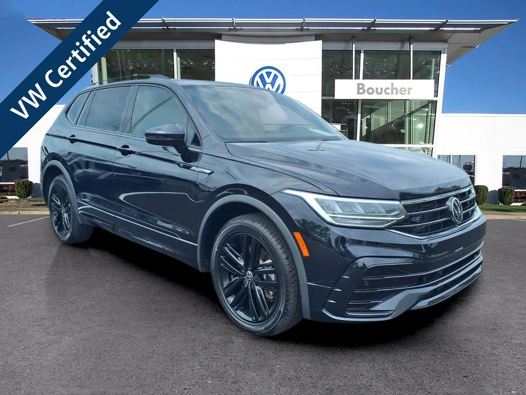 Certified Used 2022 Black Volkswagen 2.0T SE R-Line Black image 1