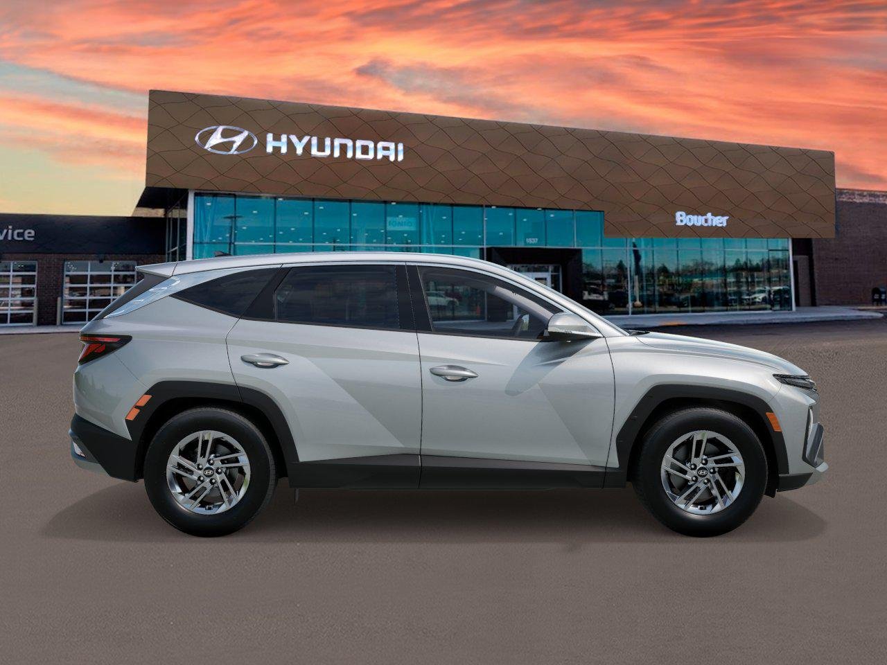 New 2026 Shimmering Silver Hyundai SE AWD image 7
