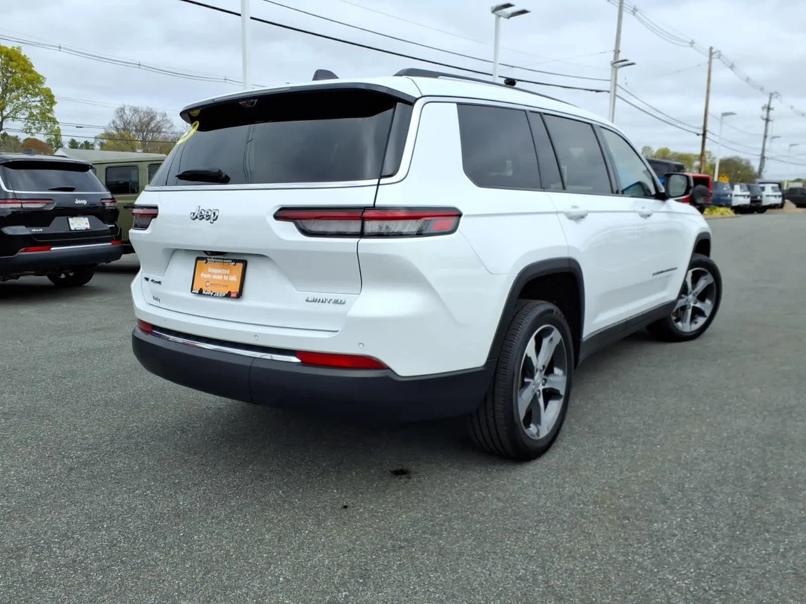 Certified Used 2023 Bright White Clearcoat Jeep Limited image 6