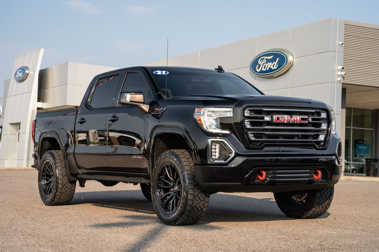 Certified Used 2021 Black GMC AT4 image 1