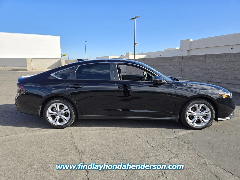 Certified Used 2025 Crystal Black Pearl Honda LX image 7