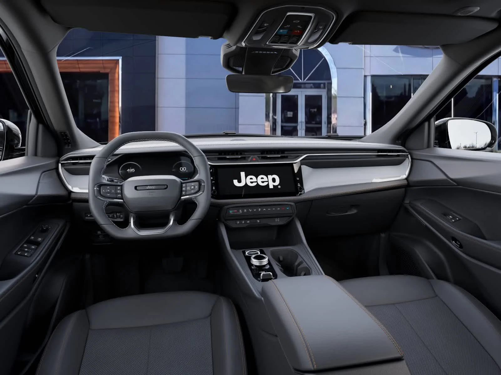 New 2026 Diamond Black Crystal Pearlcoat Jeep Limited image 14