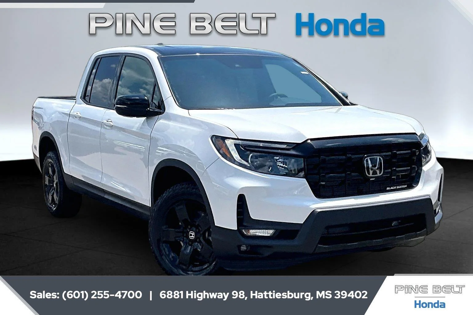 2026 Honda Ridgeline Black Edition Two-Tone