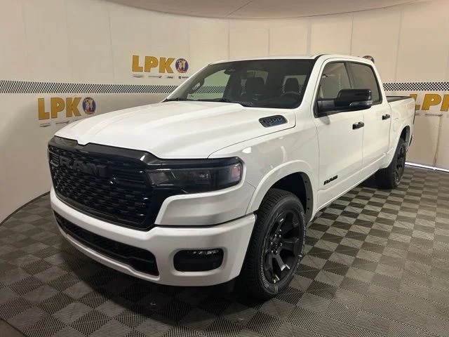 New 2026 Bright White Clear-Coat Exterior Paint RAM BIG HORN image 8