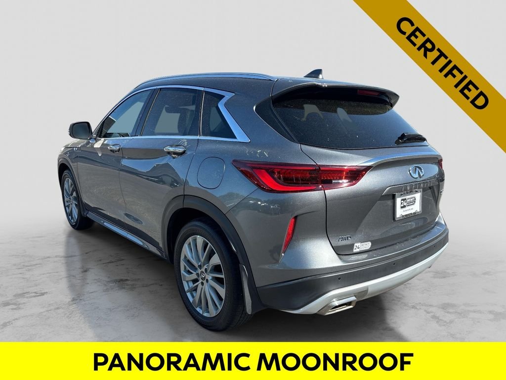 Certified Used 2023 Gray INFINITI LUXE image 3