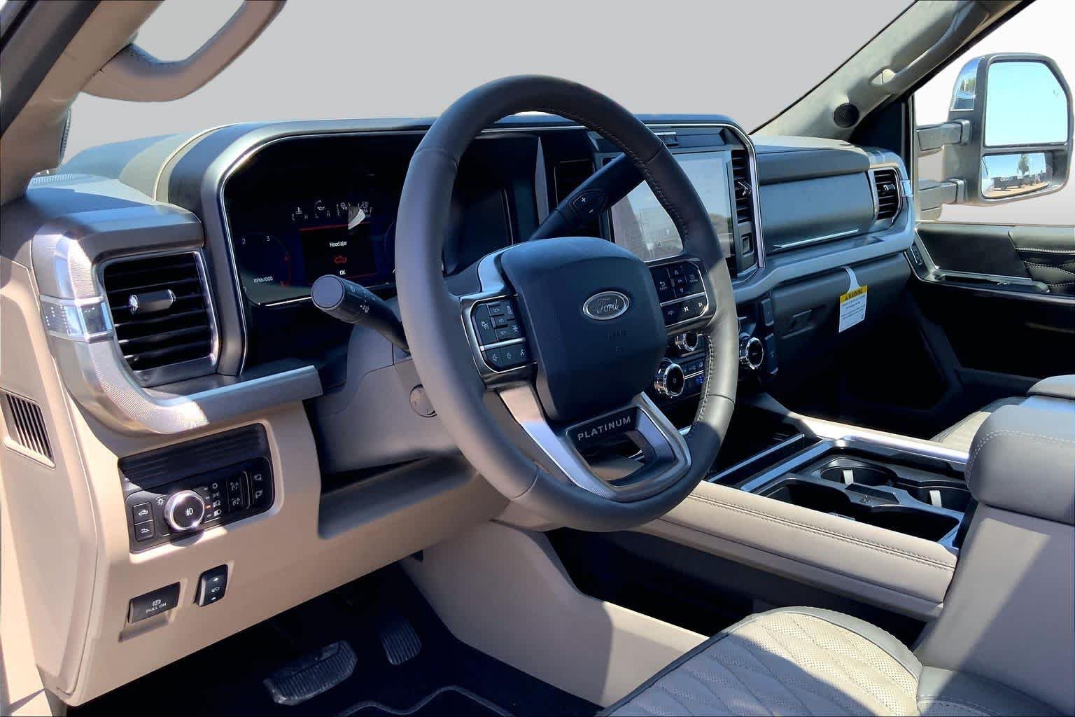 New 2026 Star White Metallic Tri-Coat Ford F-250® Platinum® image 8