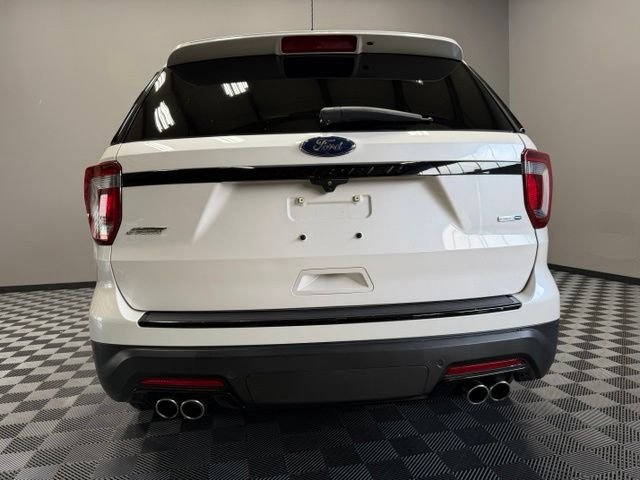 Certified Used 2018 White Platinum Clearcoat Metallic Ford Sport image 9
