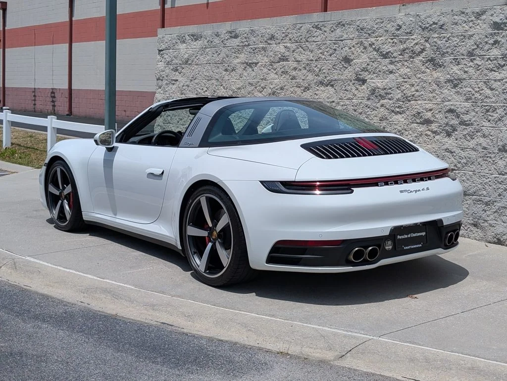 Used 2024 White Porsche Targa 4S image 3