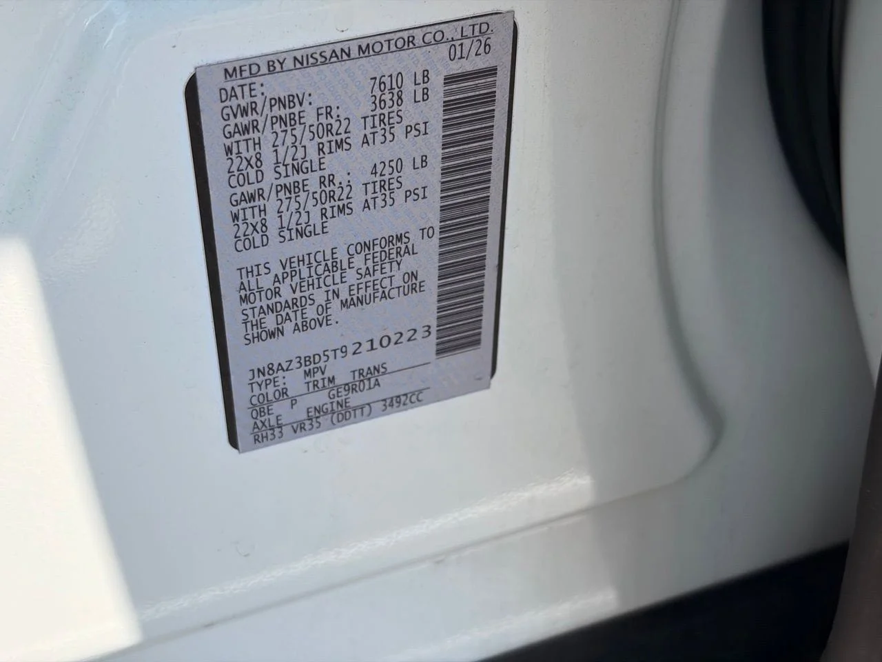 2026 INFINITI QX80 Luxe - Photo 36