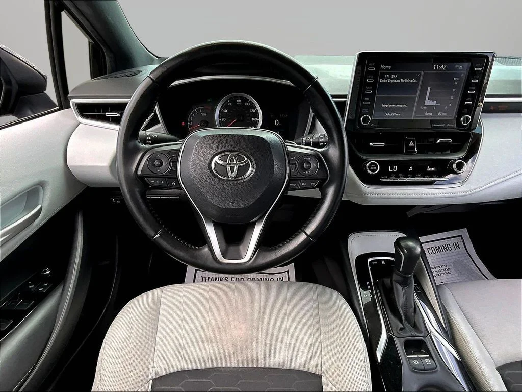 Used 2019 Midnight Black Metallic Toyota SE image 8