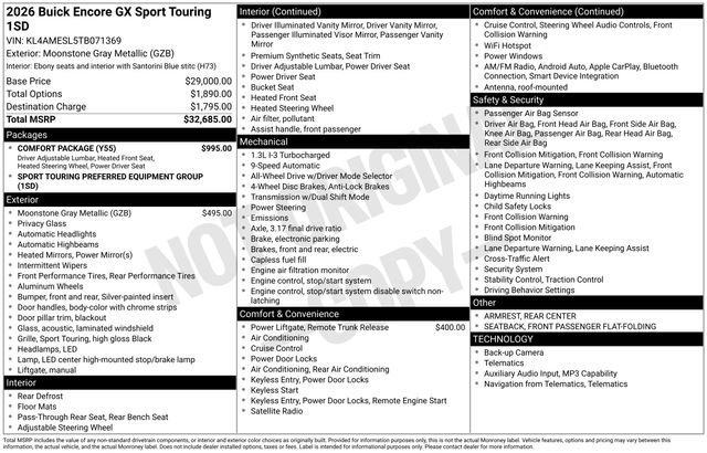 2026 Buick Encore GX Sport Touring - Photo 21
