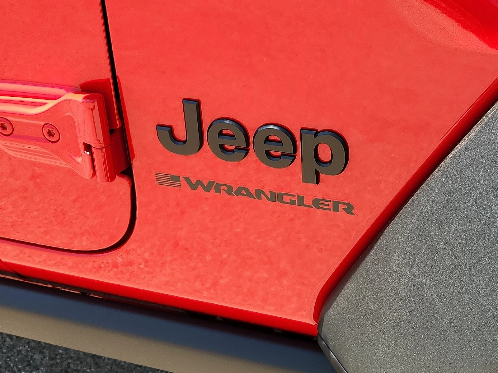 New 2026 Firecracker Red Clear-Coat  Paint Jeep 4-DOOR WILLYS image 8