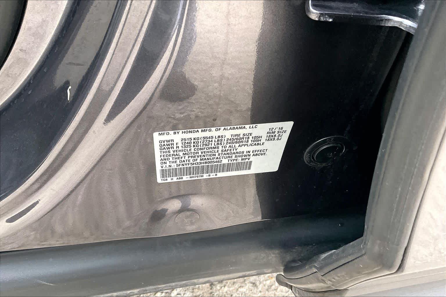 Used 2017  Honda EX image 33