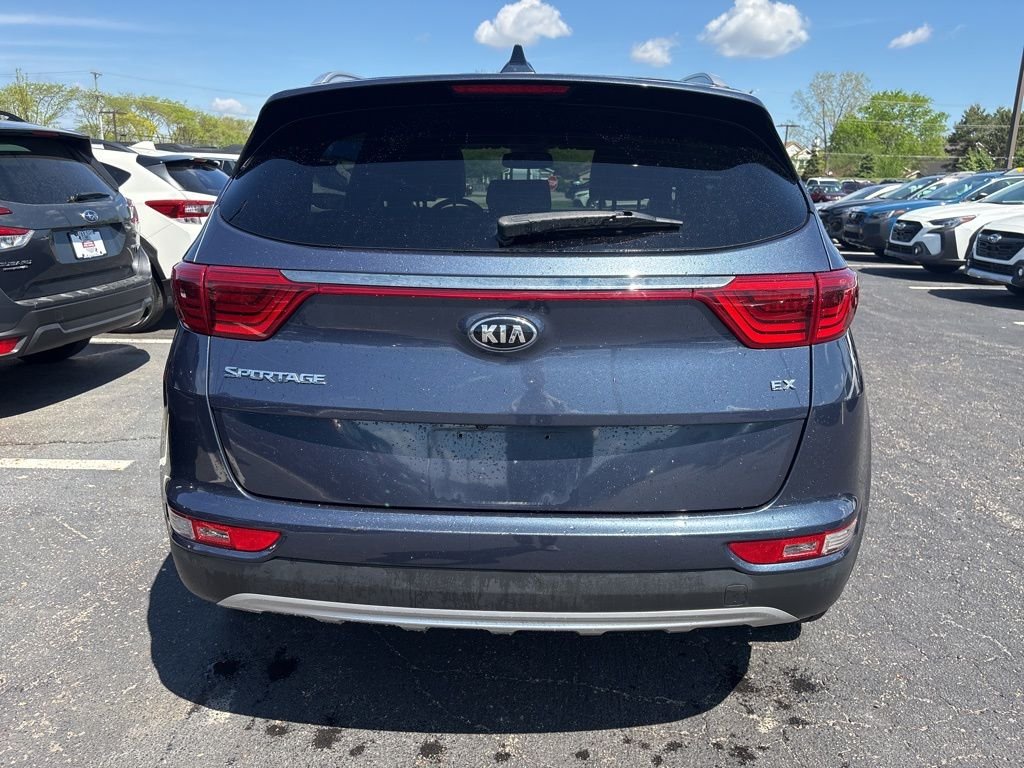 Used 2018 Blue Kia EX image 4