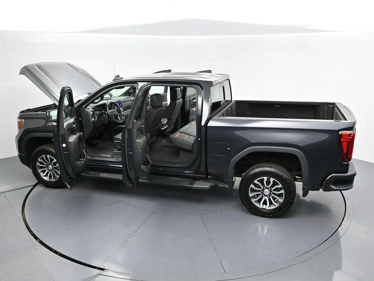 Used 2020 CARBON BLACK METALLIC GMC AT4 image 44