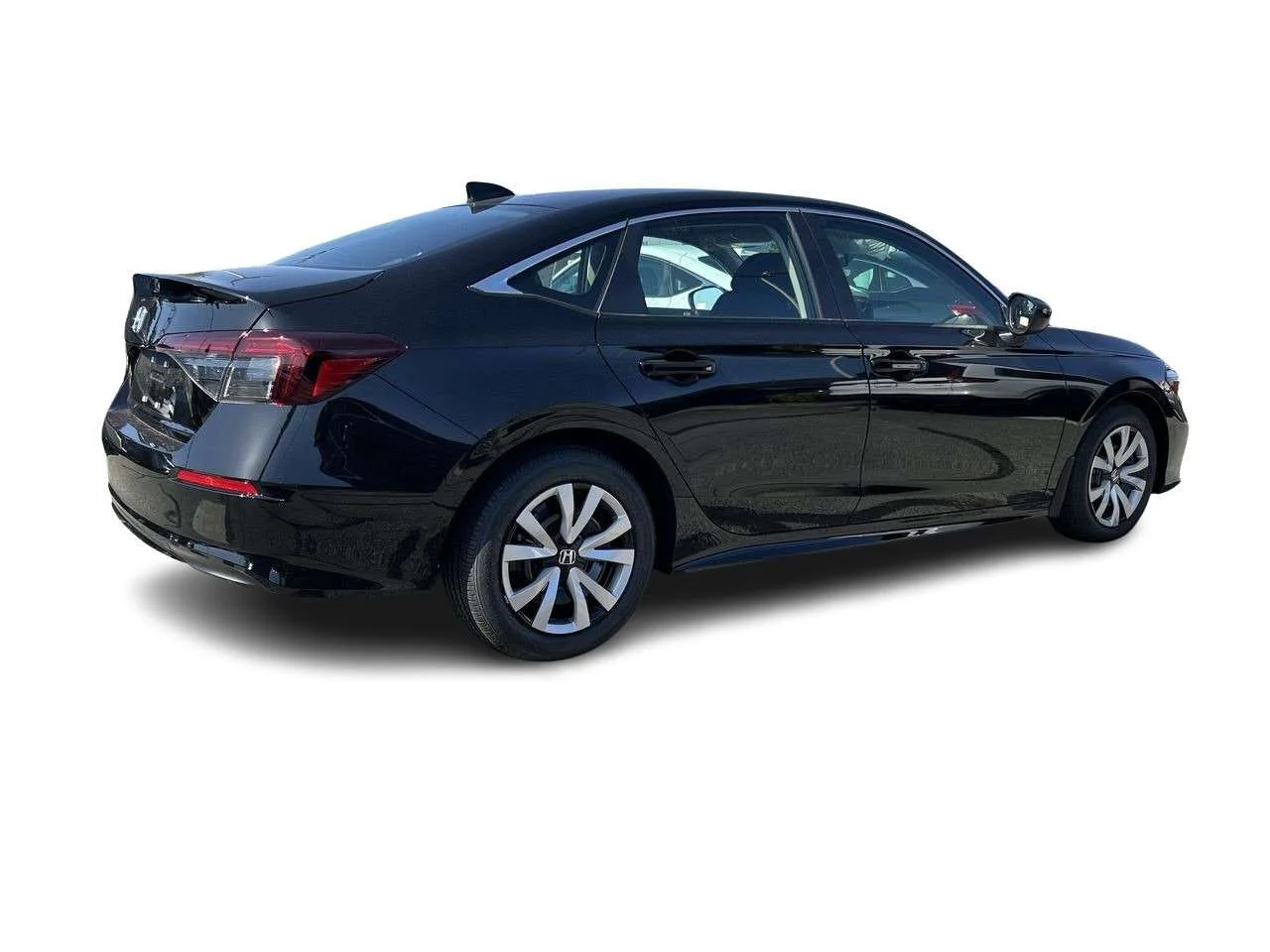 Used 2025 Crystal Black Pearl Honda LX CVT Sedan Certified Pre-Owned   No Accident   O image 15