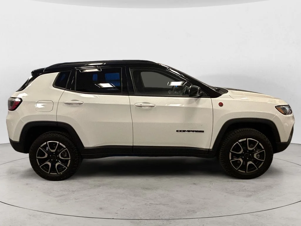 Used 2025 Bright White Jeep Trailhawk image 6