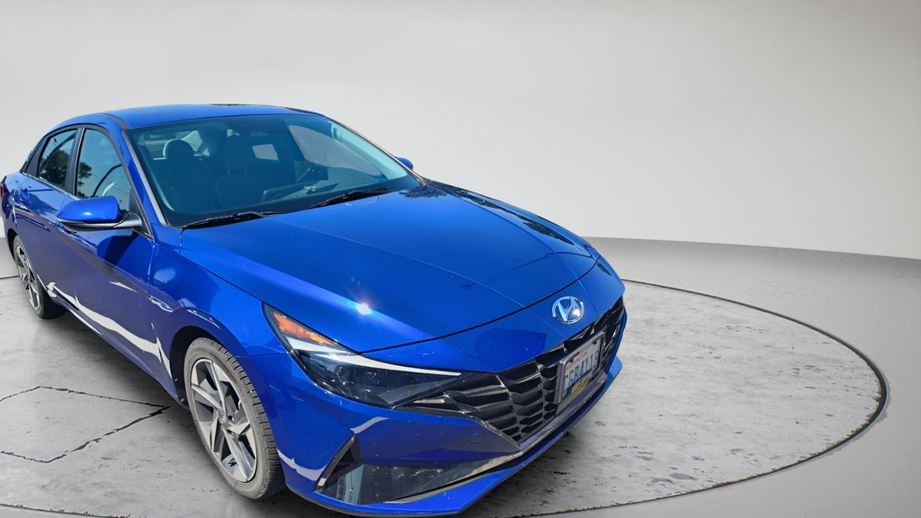 Used 2023 Intense Blue Hyundai Limited image 1