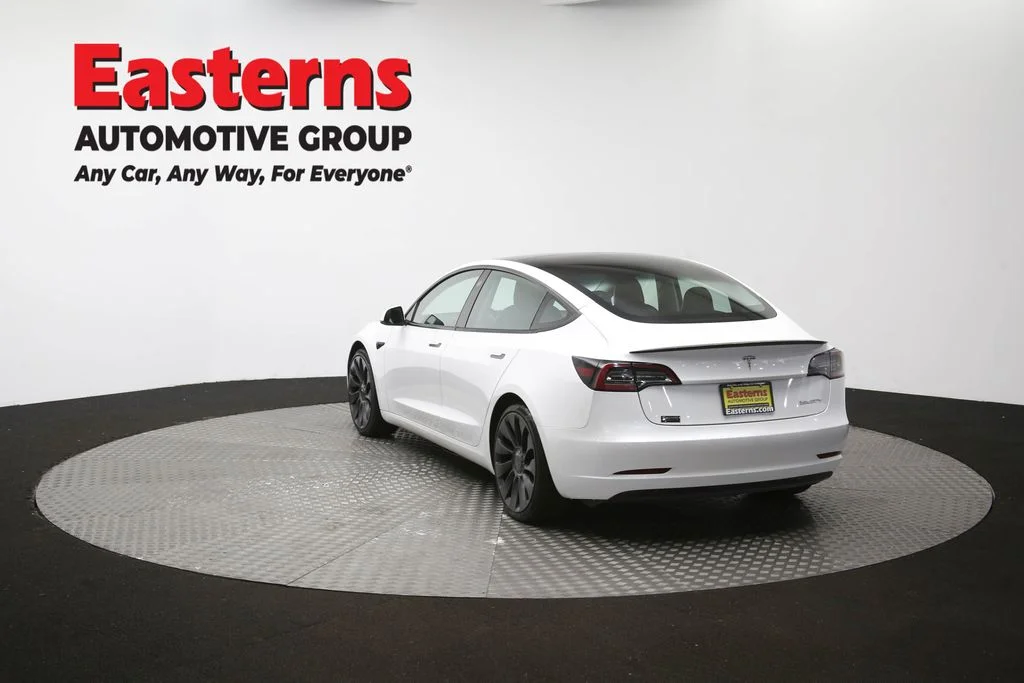 Used 2021 White Tesla Performance image 59
