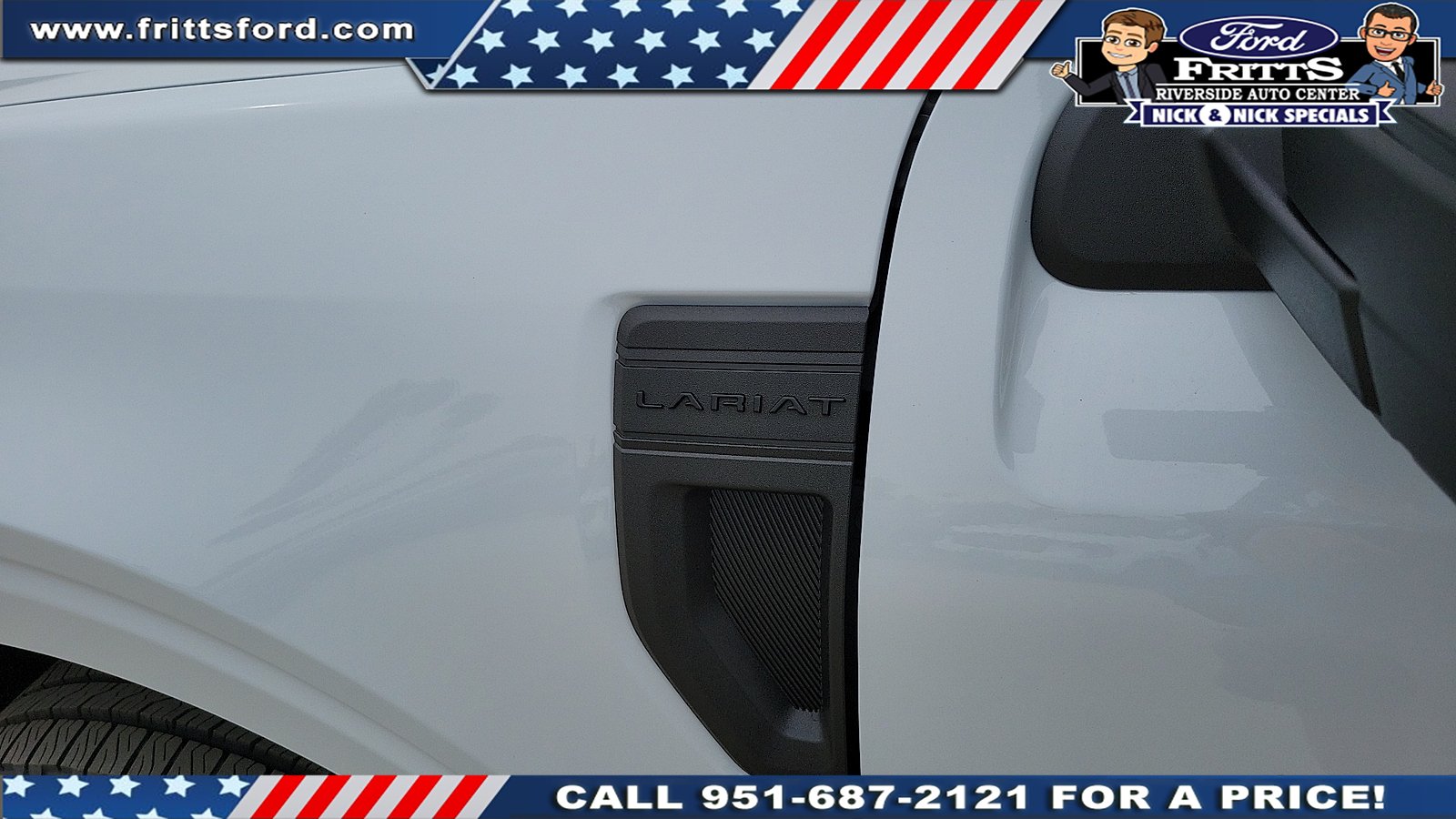 New 2026 Space White Metallic Ford Lariat® image 25