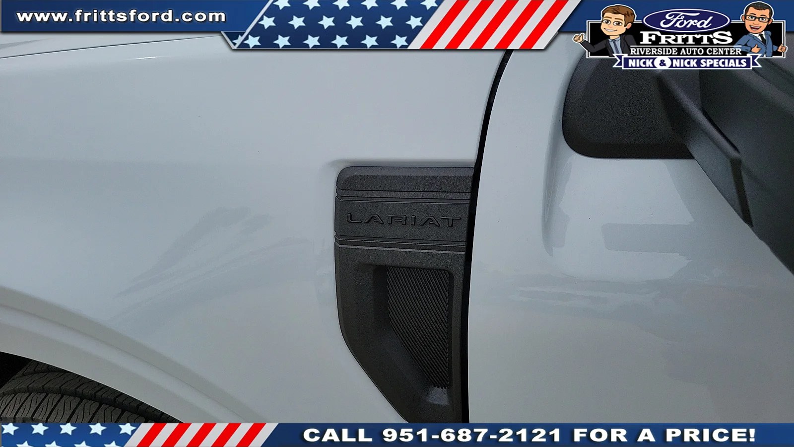 New 2026 Space White Metallic Ford Lariat® image 25