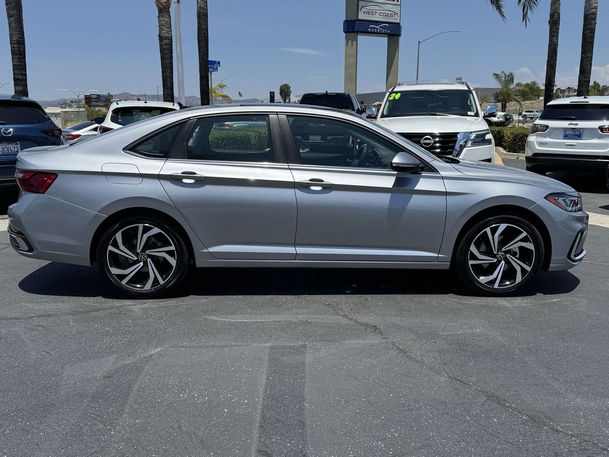 New 2026 Pyrite Silver Metallic Volkswagen SEL image 9