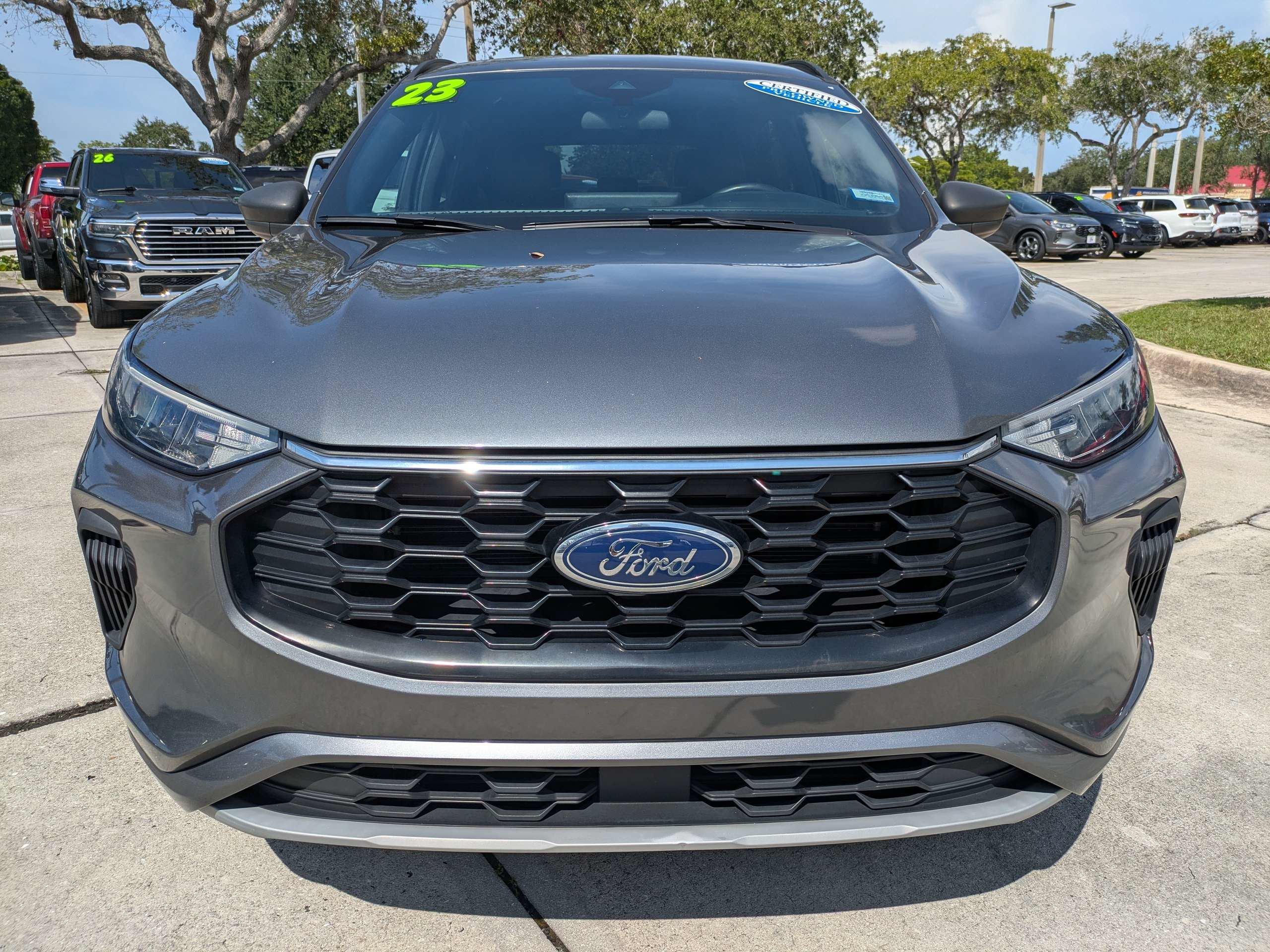 Used 2023 Carbonized Gray Metallic Ford ST-Line image 7