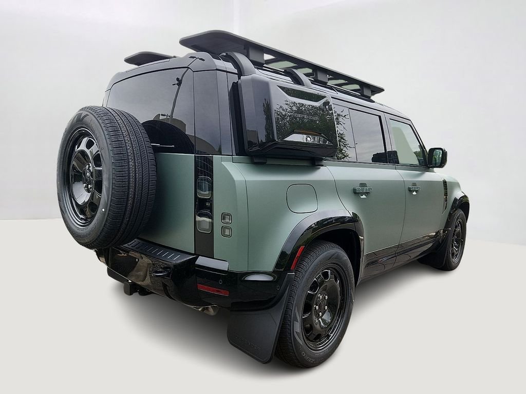 New 2026 Land Rover Defender 110 Trophy Edition Deep Sandglow 4