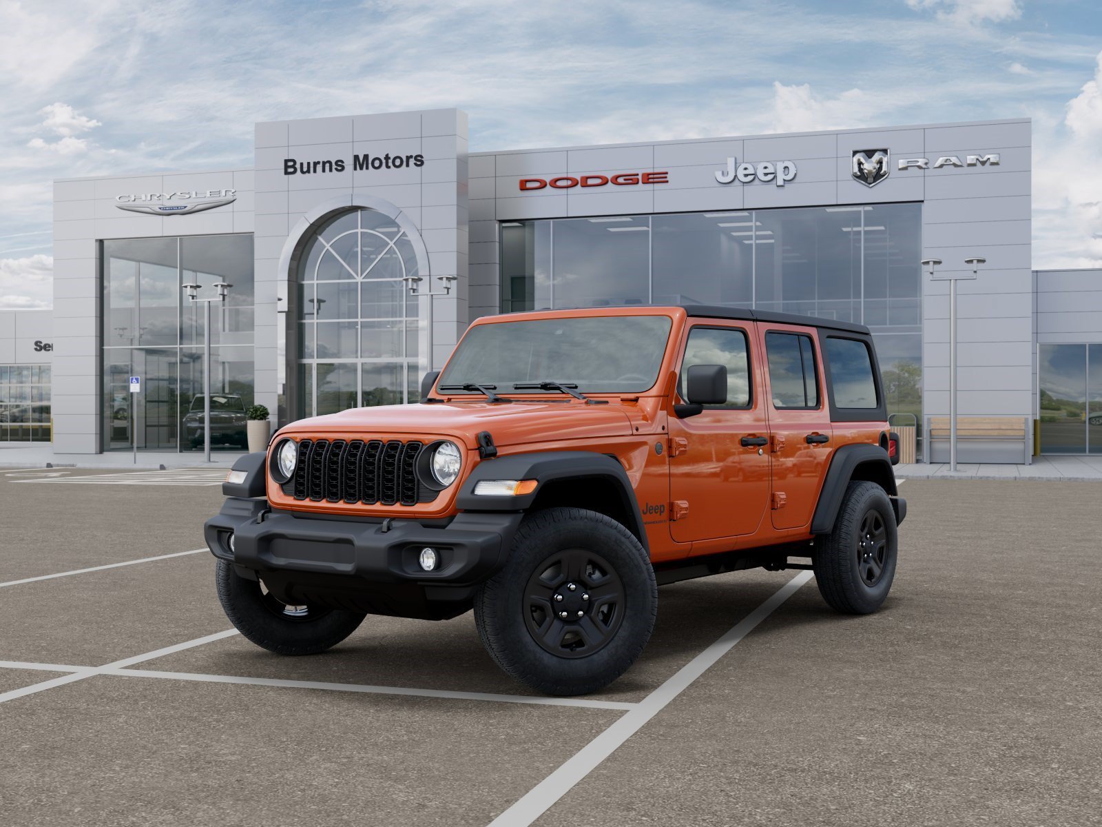 New 2026 Joose Exterior Paint Jeep Sport 4-Door image 1